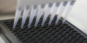 macchinario di laboratorio in azione